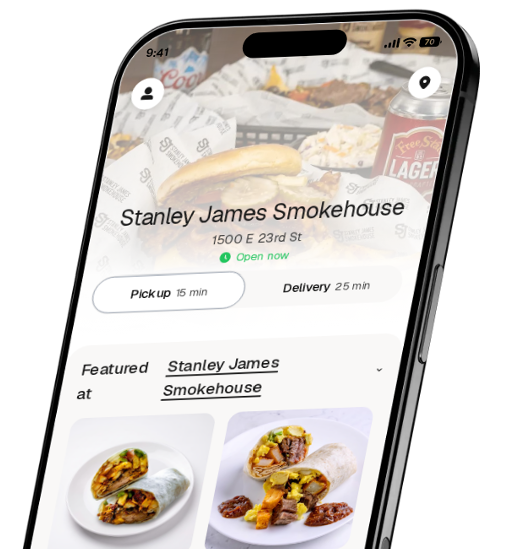 Stanley James Smokehouse app preview