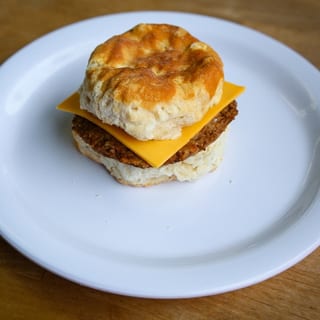 Meat & Cheese Breakfast Sandwich