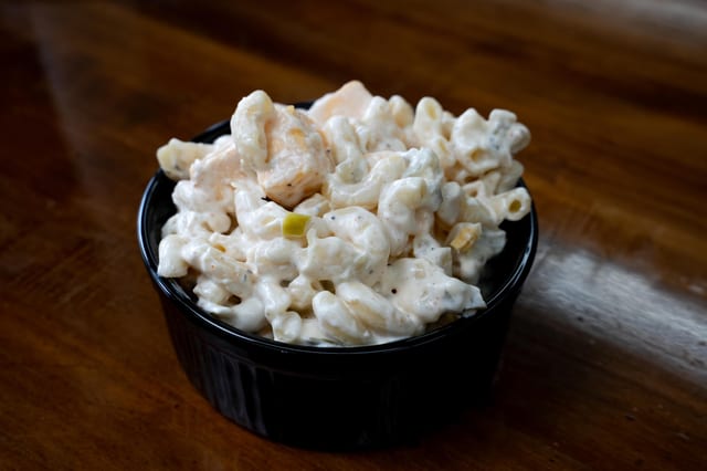 Dill Pickle Pasta Salad.