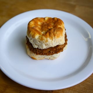Meat Breakfast Sandwich