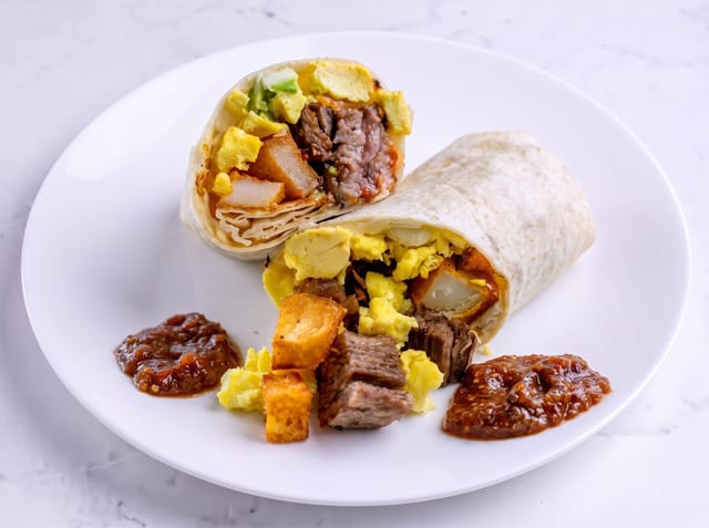 SJ Burnt End Burrito.