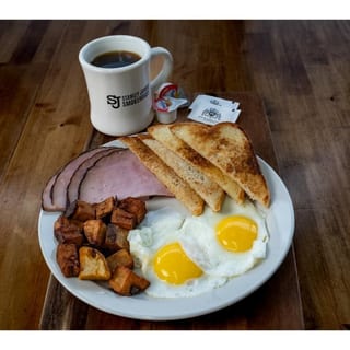 2 Egg Breakfast Plate