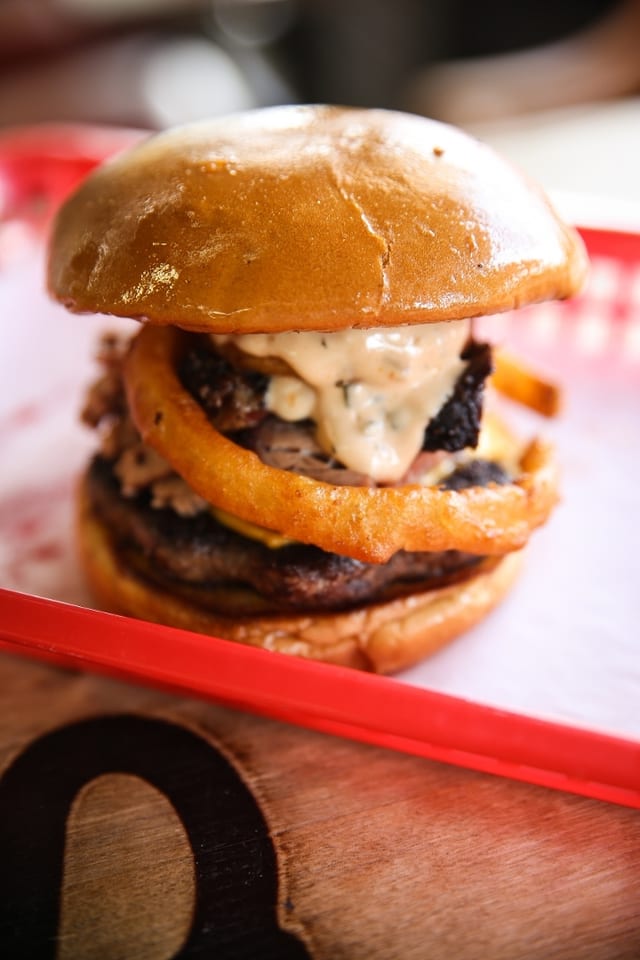 The Big Daddy J Burger.