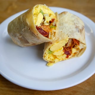 Meat & Potato Breakfast Burrito