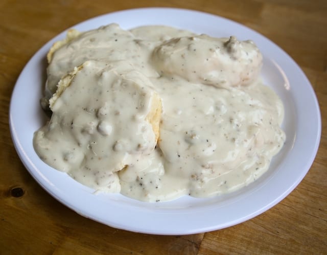 Grandma's Biscuit & Gravy.